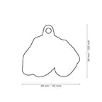 Placa Friends Perro "My Family" Dachshund Café