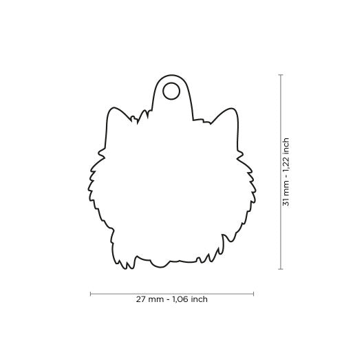 Placa Friends Perro "My Family" West Highland Terrier