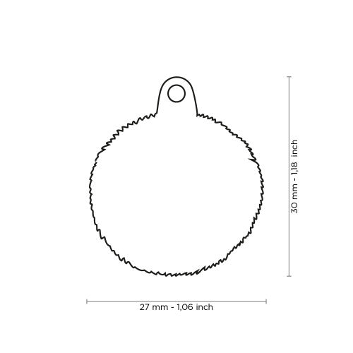 Placa Friends Perro "My Family" Bichon Frise