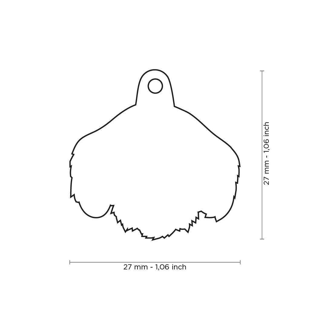 Placa Friends Perro "My Family" Dachshund Alambre Brown