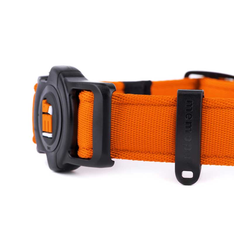 My Family Collar NFC Memopet para Perros Naranjo