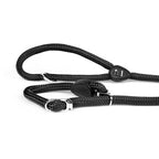 My Family Correa de Entrenamiento NFC Memopet para Perros Negro