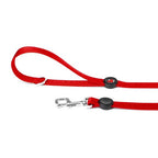 My Family Correa Plana NFC Memopet para Perros Rojo