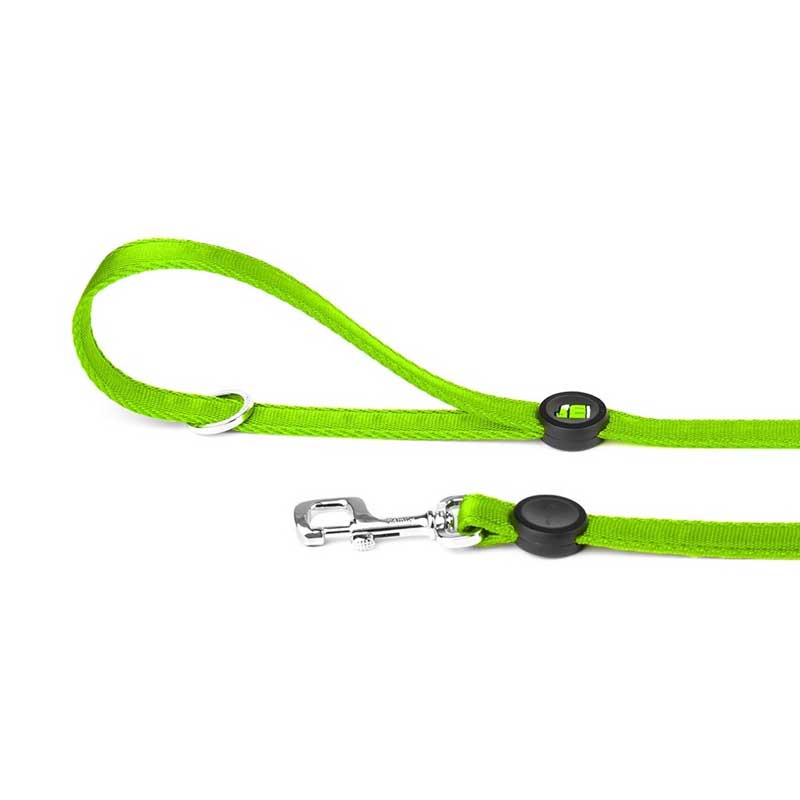 My Family Correa Plana NFC Memopet para Perros Verde