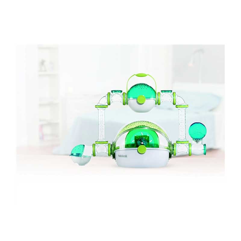 Hábitat o Jaula "Habitrail Ovo Mini" para Hámster Enano