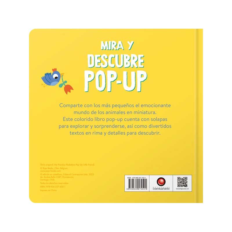 Mira Y Descubre Pop Up Pequeños Amigos