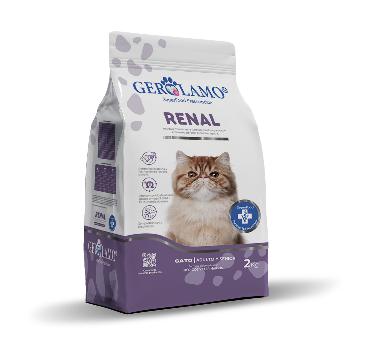 Gerolamo Renal para Gatos 2 Kg