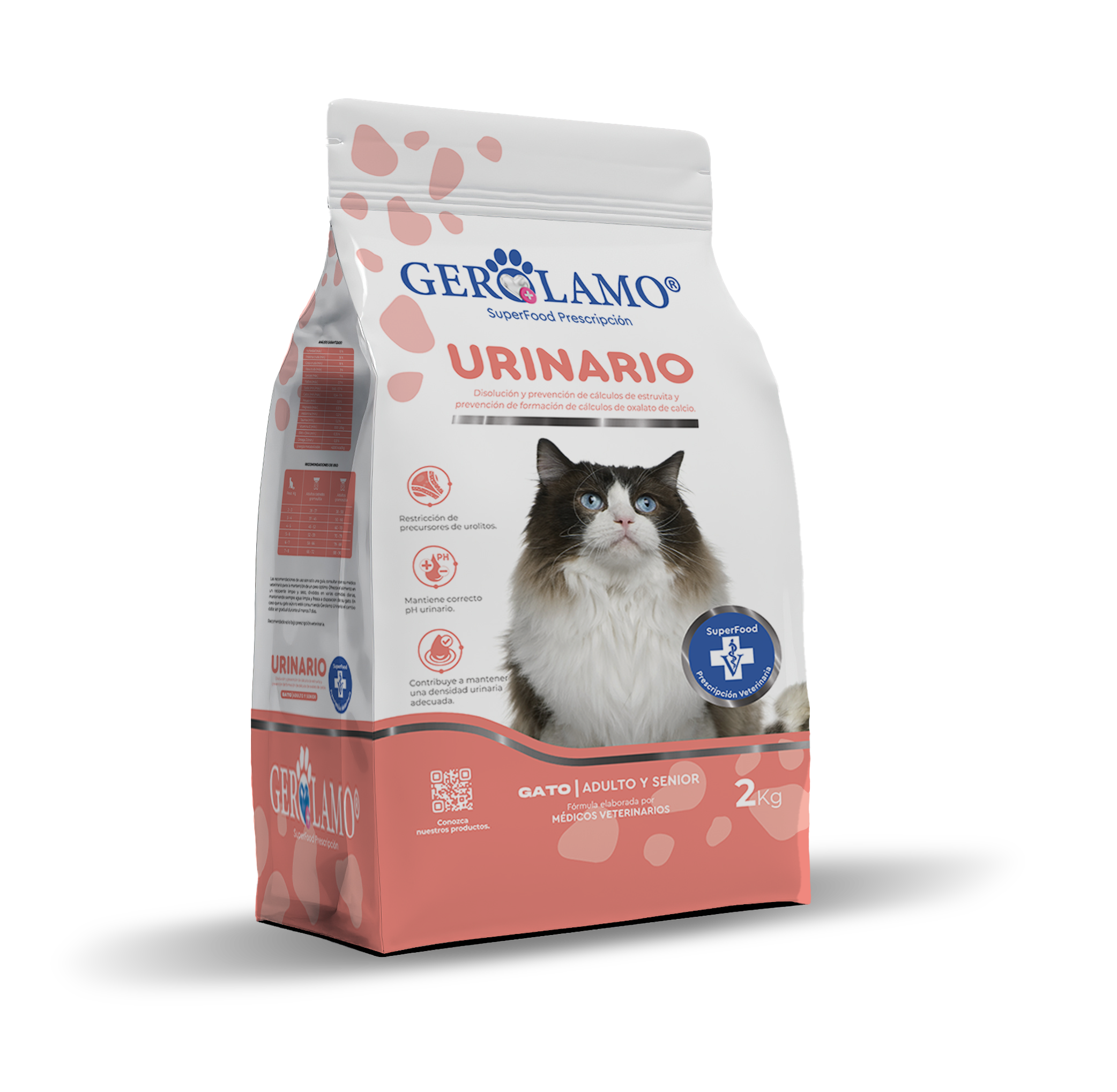 Gerolamo Urinario para Gatos 2 Kg