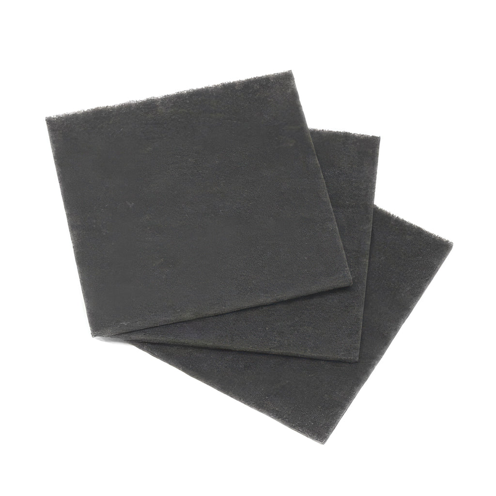 Filtro de Carbón para Arenero Moderna color negro, repuesto cuadrado diseñado para ayudar a controlar olores en areneros.