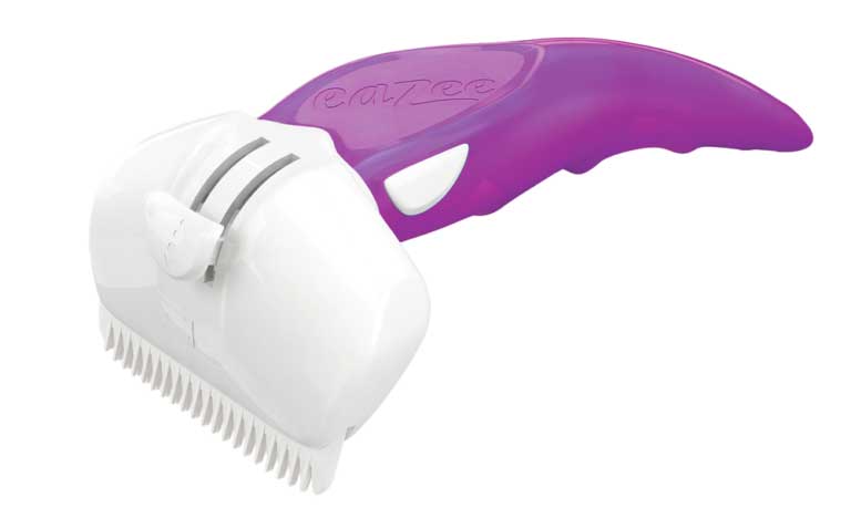 Cepillo Deslanador Eazee para Perros Medianos  - Purpura