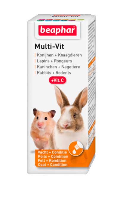Multivit  Gotas para Conejos y Roedores