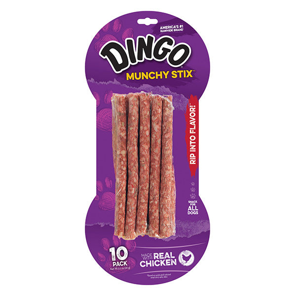 Barras de Pollo "Munchy Stix" Dingo