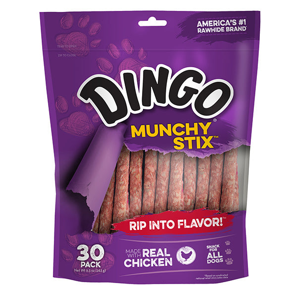 Barras de Pollo "Munchy Stix" Dingo
