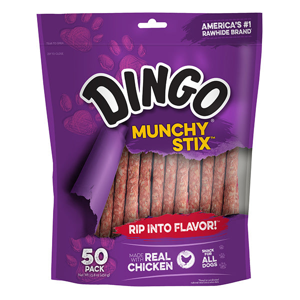 Barras de Pollo "Munchy Stix" Dingo