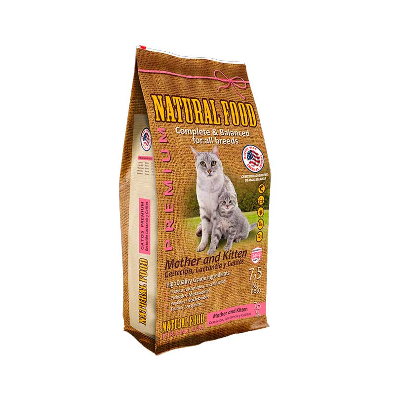 Natural Food Gestación, Lactancia y Gatitos 7,5 Kg