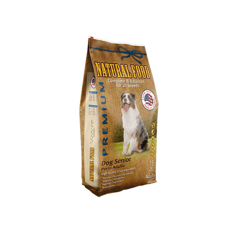 Natural Food para Perros Senior 15 Kg