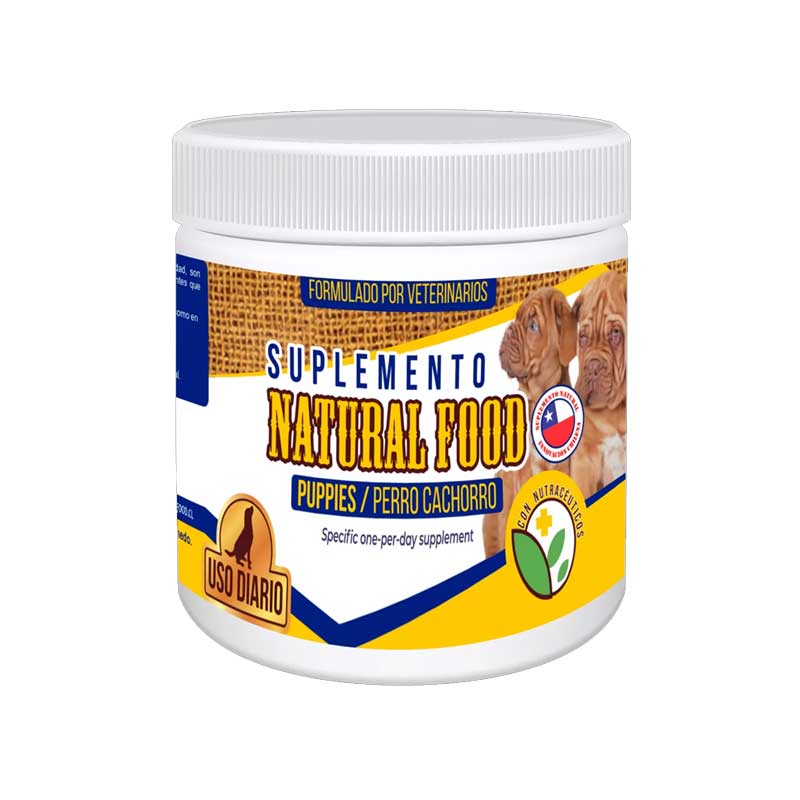 Natural Food Suplemento para Cachorros 150 g