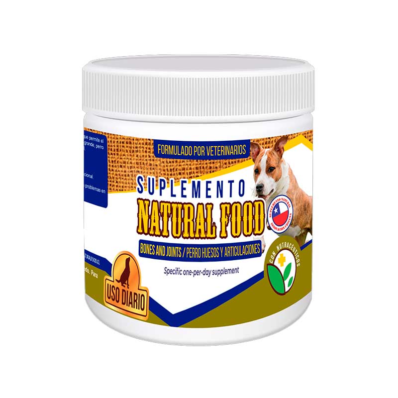 Natural Food Suplemento Huesos y Articulaciones para Perros 150 g