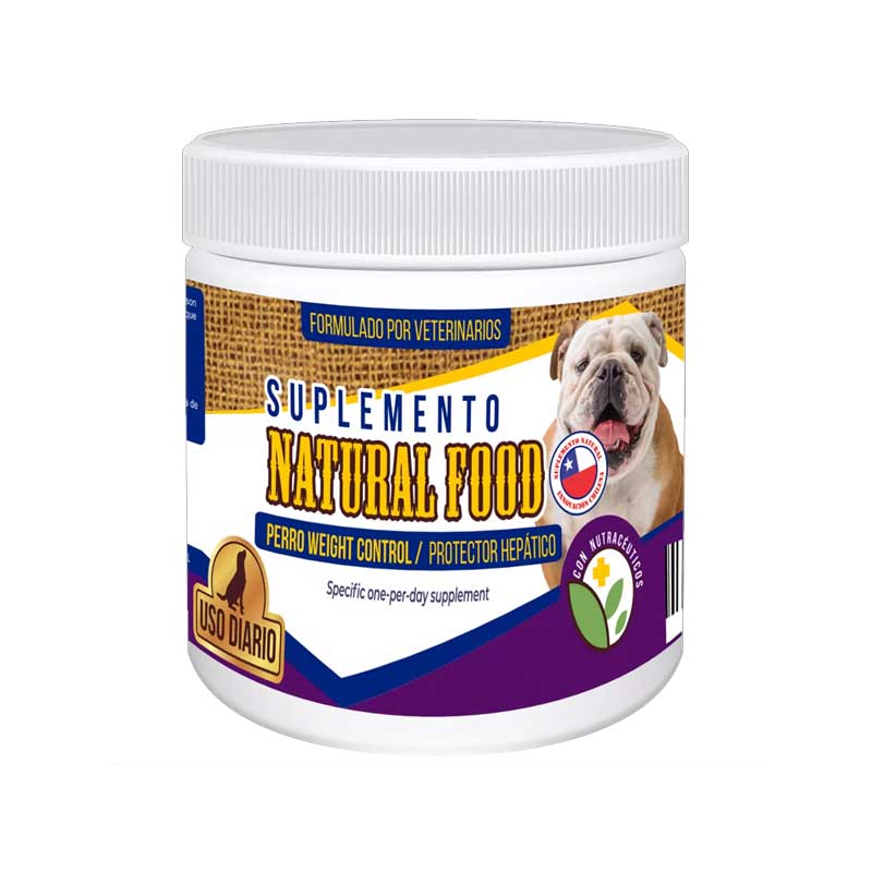 Natural Food Suplemento Control Peso y Hepático para Perros 150 g
