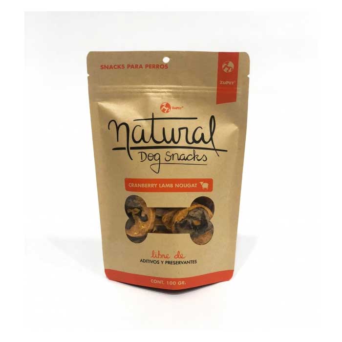 Snack Natural Nougat de Cordero Cranberry
