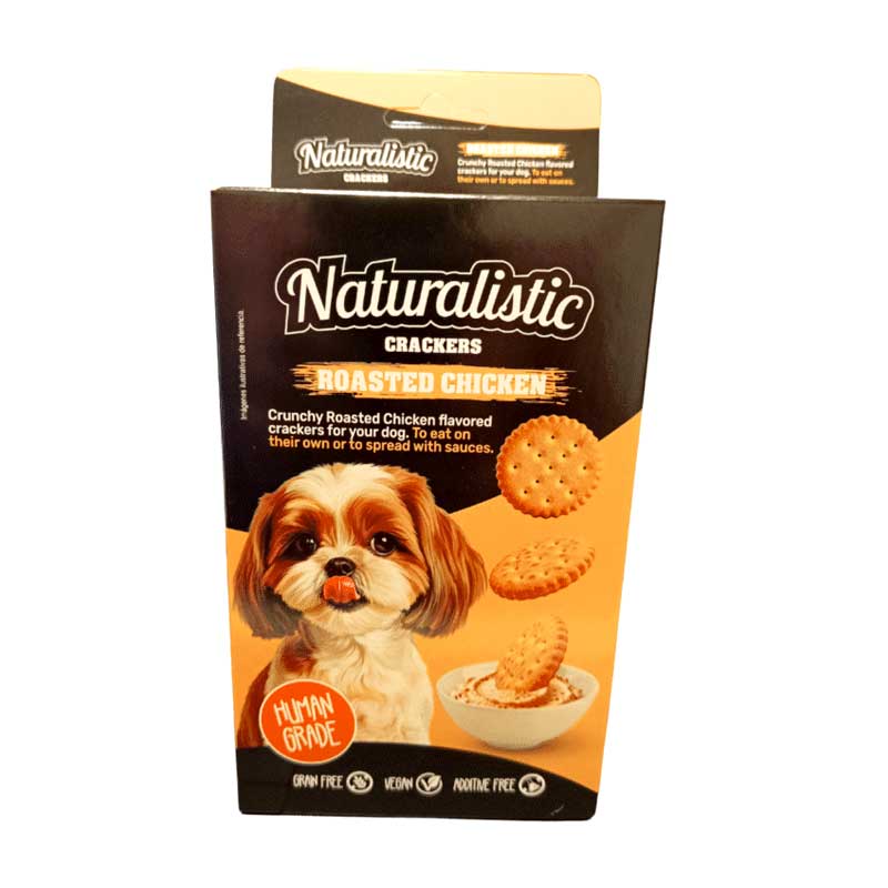 Naturalistic Snack Crackers Roasted Chicken 200g