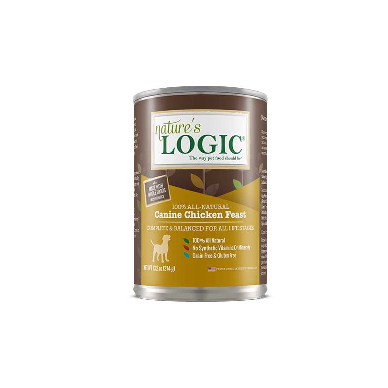 Nature's Logic Lata Pollo para Perros 374 g