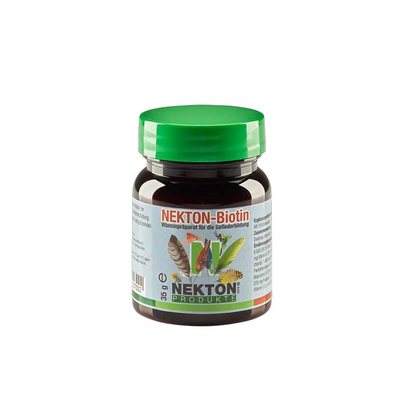 Nekton-Biotin Multivitamínico para Cambio de Plumas 35 g