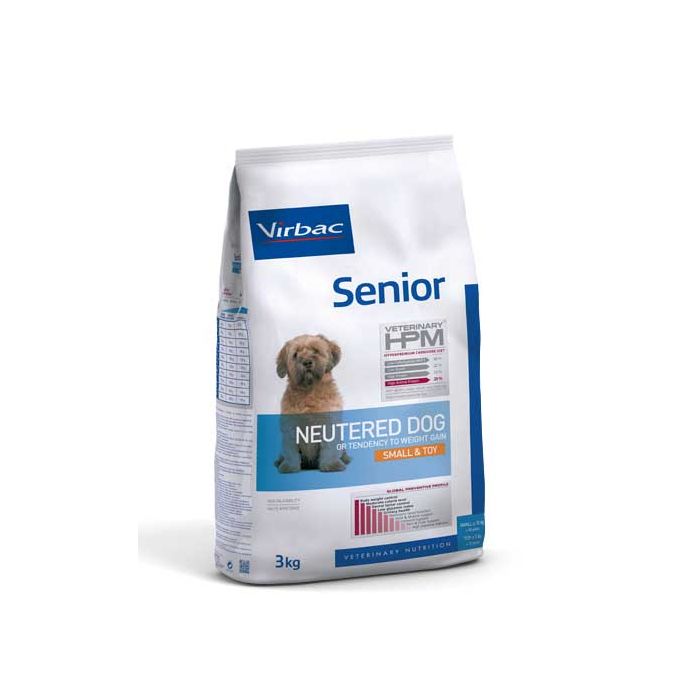 Perro Senior Neutered Small & Toy Virbac HPM 3 Kg