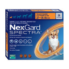 Nexgard Spectra Antiparasitario - 3 Tabletas - 3,6 a 7,5 kilos