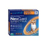 Nexgard Spectra Antiparasitario - 3 Tabletas para perros de 2 a 3,5 kg, protección contra pulgas, garrapatas y parásitos.