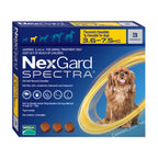 Nexgard Spectra Antiparasitario - 3 Tabletas - 7,6 a 15 kilos