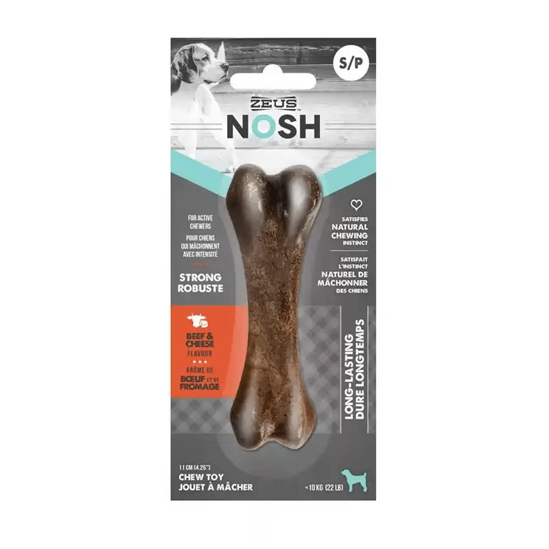 Hueso de Juguete Nosh Duro Sabor Carne Queso