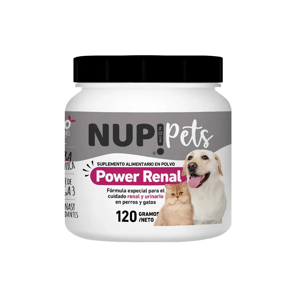 Nup! Pets Suplemento Power Renal Cuidado Urinario 120 g