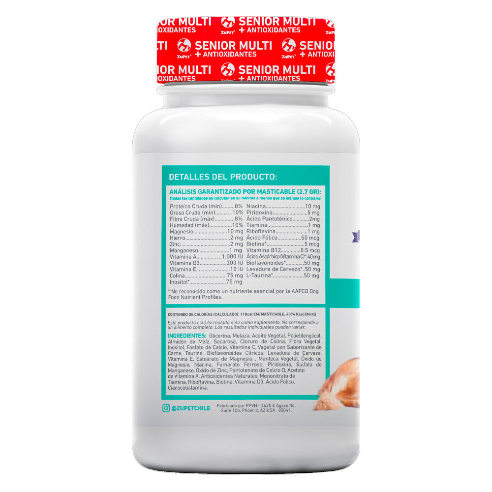 Suplemento Nutracéutico Senior Multi Antioxidantes