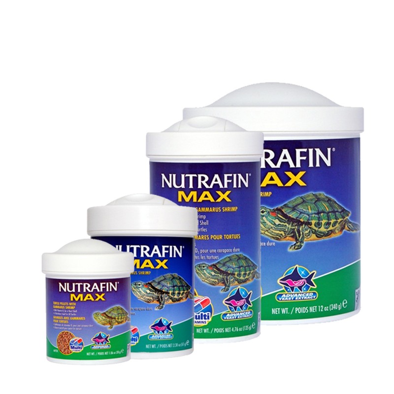 Nutrafin Max Pellet Tortuga Acuática con Gammarus