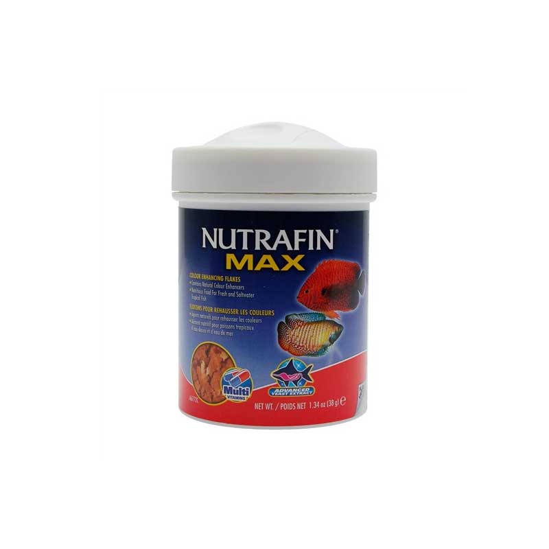 Nutrafin Max Hojuelas Realce Color para Peces Tropicales y Marinos