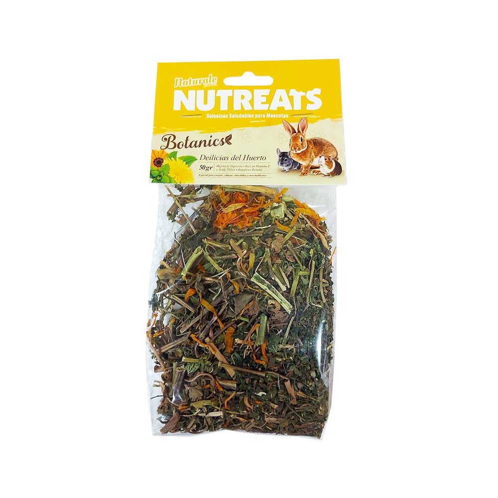 Golosinas "Nutreats" para Pequeños Animales Delicias del Huerto