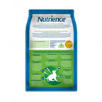 Nutrience Original para Gatitos en bolsa azul y verde con gatito sobre césped y fórmula nutritiva para crecimiento