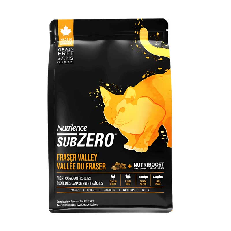 Nutrience SubZero Fraser Valley para Gatos - 1,8 Kg