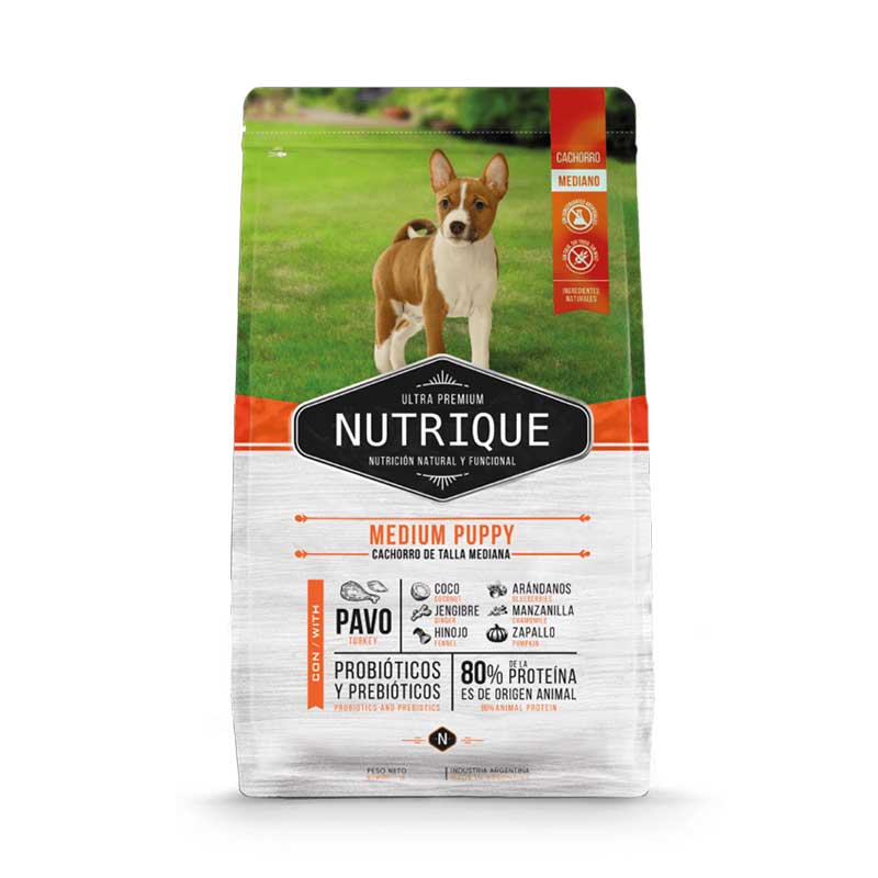 Nutrique para Cachorros Razas Medianas - 3 Kg