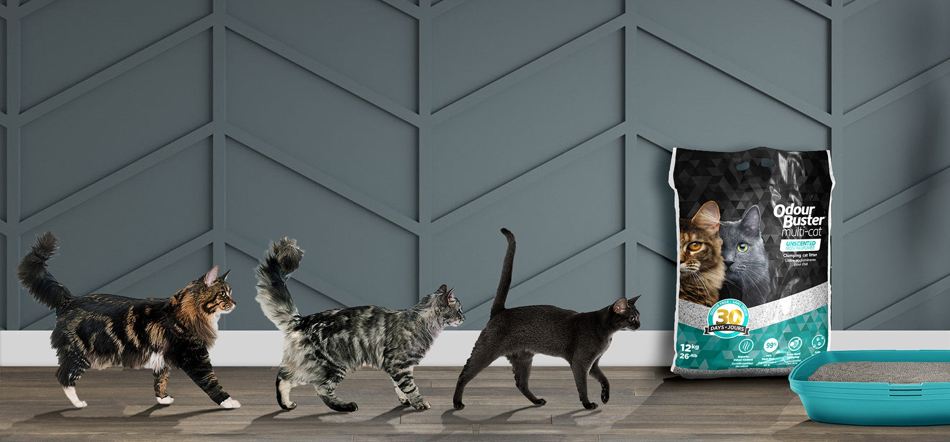 Arena Sanitaria Odour Buster Multi Cat 12 kg