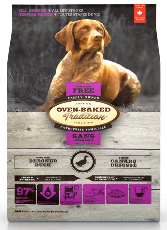 Oven-Baked Grain Free Pato para Perros - 11,34 kilos