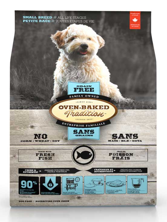 Oven-Baked Grain Free Pescado para Perros Razas Pequeñas - 2,27 kilos
