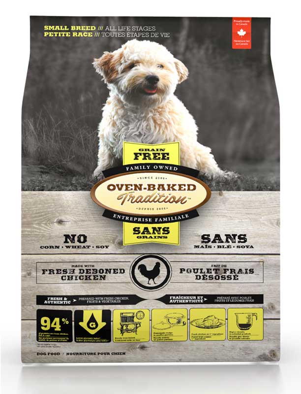 Oven-Baked Grain Free Pollo para Perros Razas Pequeñas - 2,27 kilos