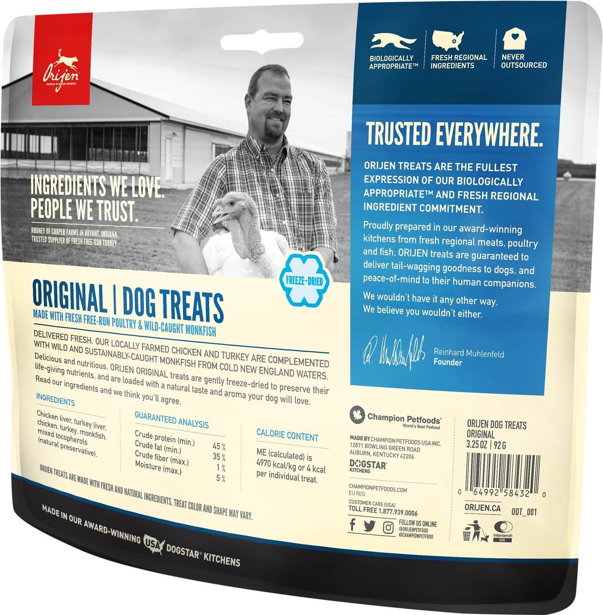 Premios Orijen Original para Perros