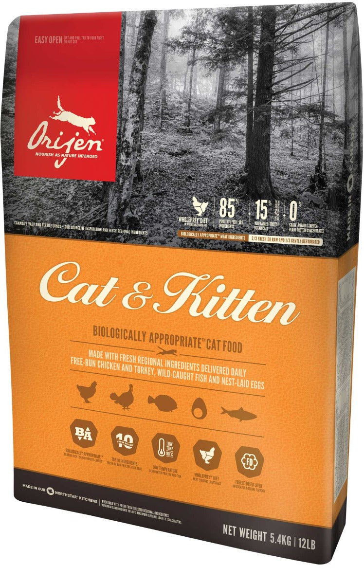 Orijen "Original Cat" para Gatos - 5,45 kilogramos
