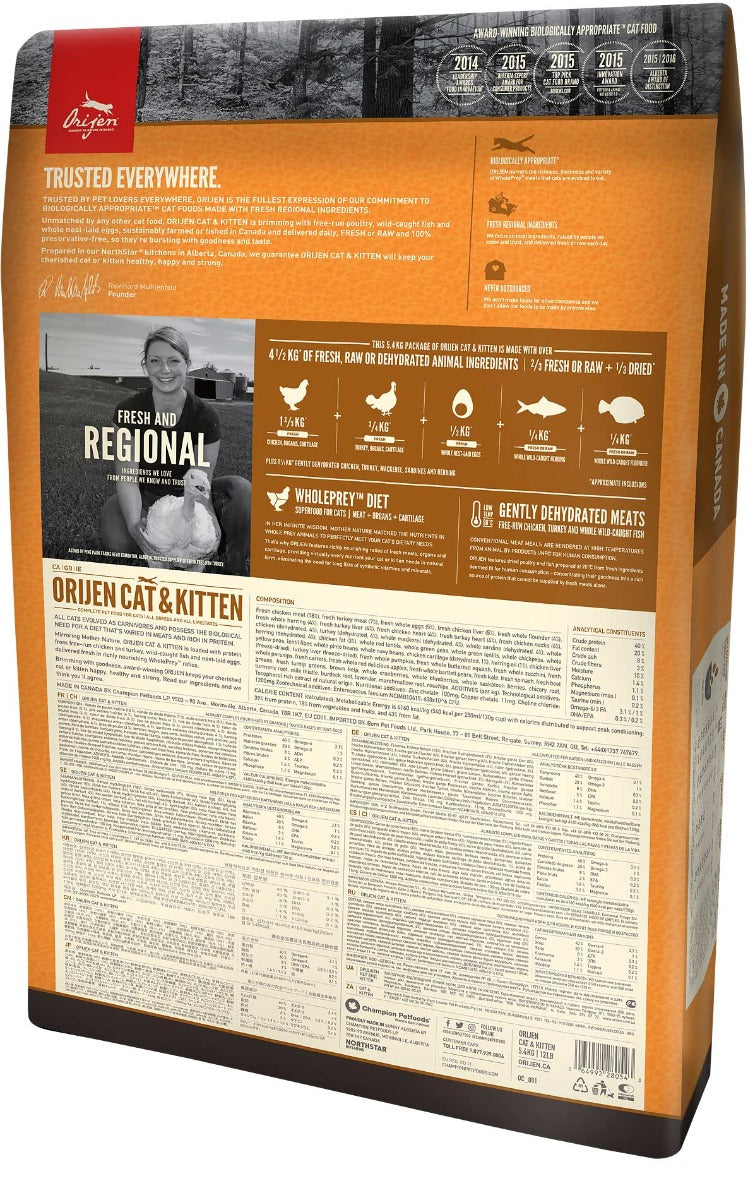 Orijen "Original Cat" para Gatos