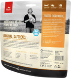 Premios Orijen Original para Gatos snacks liofilizados con carnes frescas regionales y pescado, premios naturales ricos en proteína.