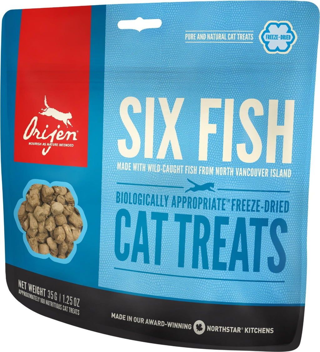Premios Orijen "Six Fish" para Gatos 