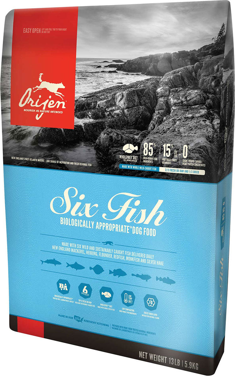 Orijen Six Fish para Perros - 5,9 Kg